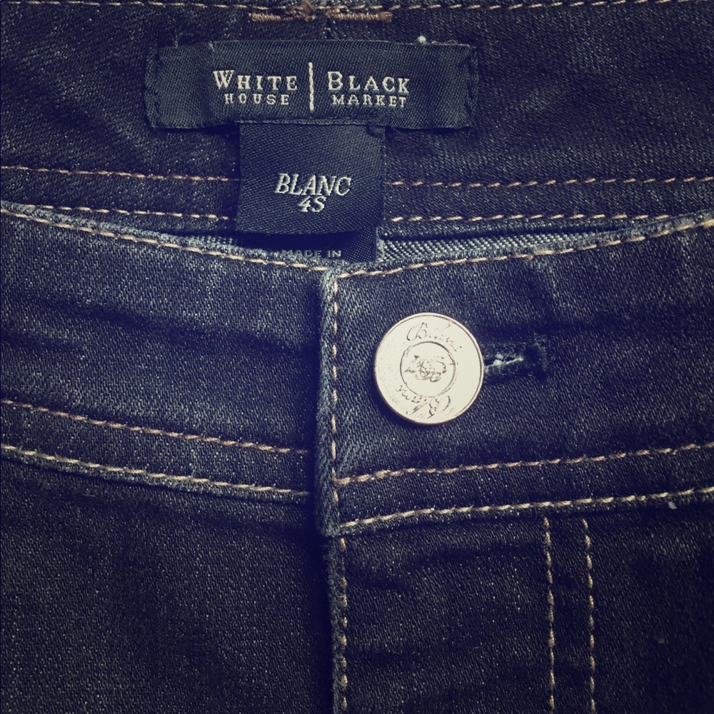 WHBM black jeans! Excellent condition!